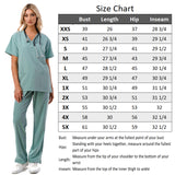 MCS0515 Scrub Sets Women and Man Medical Nursing Uniform 4-Way Stretch 8-Pocket Navy