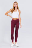 Cotton Long Legging Full Ankle Length Yoga Pants 8477