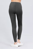 Cotton Long Legging Full Ankle Length Yoga Pants 8477