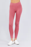 Cotton Long Legging Full Ankle Length Yoga Pants 8477