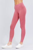 Cotton Long Legging Full Ankle Length Yoga Pants 8477