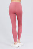 Cotton Long Legging Full Ankle Length Yoga Pants 8477