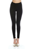 Solid Full length Cotton Span Yoga LEGGINGS Lounge Gym Athletic MP3229F