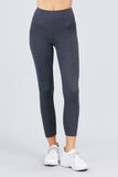 Cotton Long Legging Full Ankle Length Yoga Pants 8477