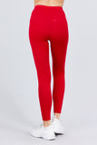 Cotton Long Legging Full Ankle Length Yoga Pants 8477