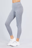 Cotton Long Legging Full Ankle Length Yoga Pants 8477