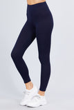 Cotton Long Legging Full Ankle Length Yoga Pants 8477