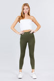 Cotton Long Legging Full Ankle Length Yoga Pants 8477