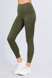 Cotton Long Legging Full Ankle Length Yoga Pants 8477