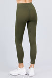 Cotton Long Legging Full Ankle Length Yoga Pants 8477