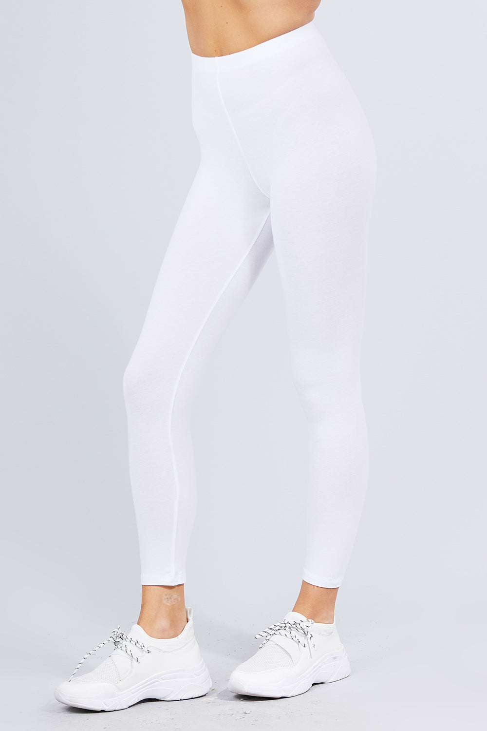 White Stuff Maddie Women's Cotton Leggings Full Length Soft Ladies Trousers